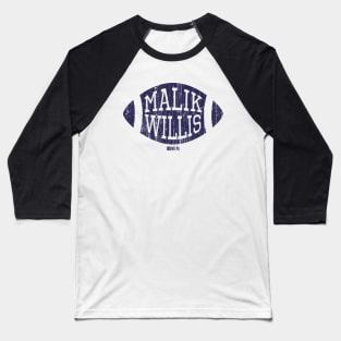 Malik Willis Tennessee Football Baseball T-Shirt